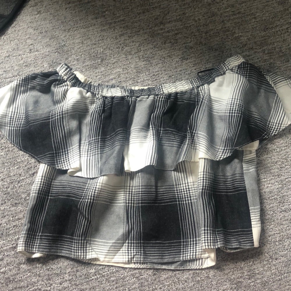 Topshop off shoulder top